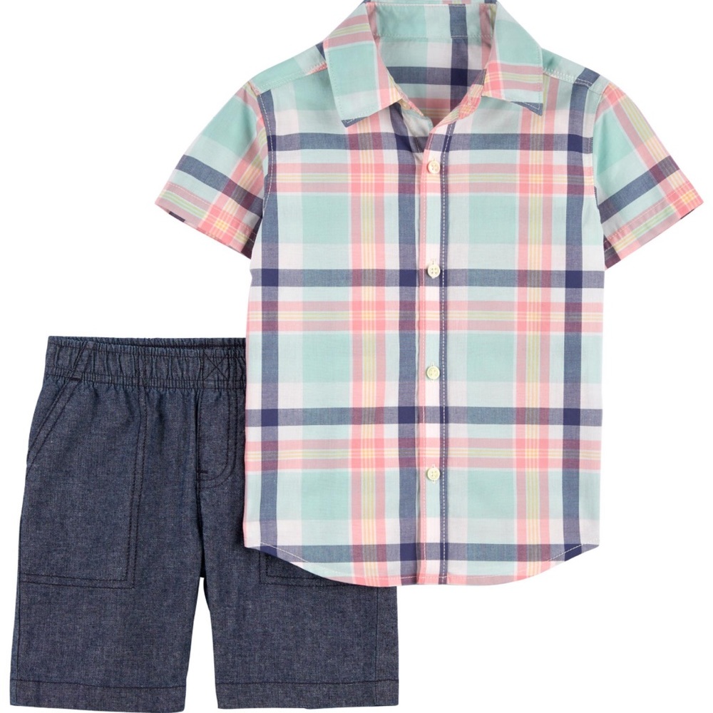 Carter’s 2 piece Boy’s 18 months Set NWT